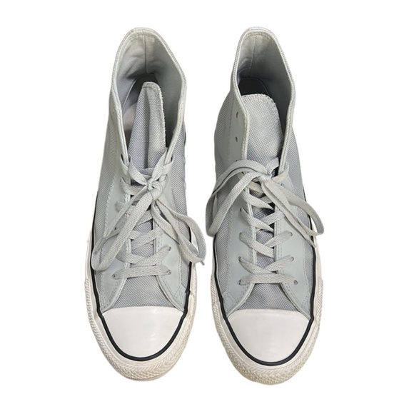 Converse Gray High Top Sneakers Size 12 - Picture 3 of 10